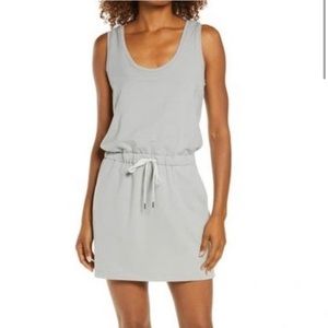 ZELLA Gwen Ponte Knit Tank Dress GREY